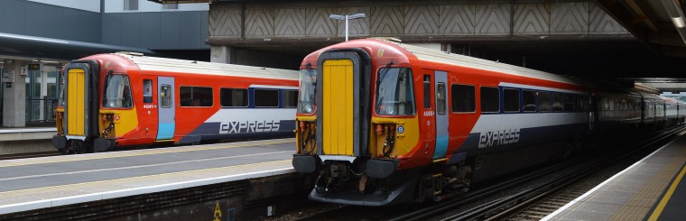 Gatwick Express trains operate between London Victoria station and Gatwick Airport every 15 minutes