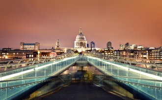 St Pauls Cathedral and Central London